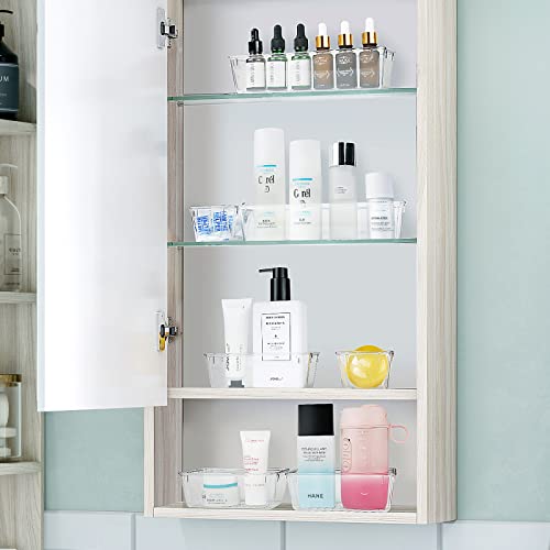 25 PCS Clear Drawer Organizers - Stackable Storage Solution