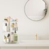 Adjustable 8-Layer Rotating Makeup Organizer & Storage Carousel