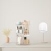 Adjustable 8-Layer Rotating Makeup Organizer & Storage Carousel