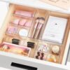 Vtopmart 44 PCS Clear Drawer Organizers – Versatile & Non-Slip!